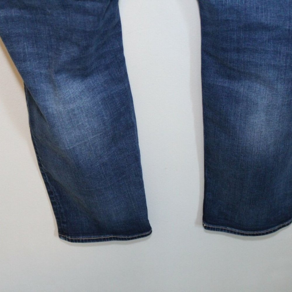 Silver Jeans Boyfriend Fluid Denim Jeans Distressed Women's Plus Size 24 H11531 - Picture 5 of 11